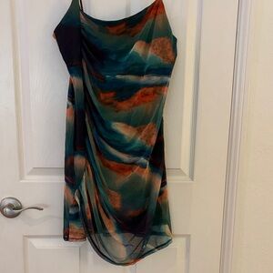 Topshop slinky mini dress